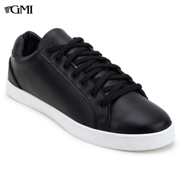 GMI Unisex Casual Sneakers (Black)