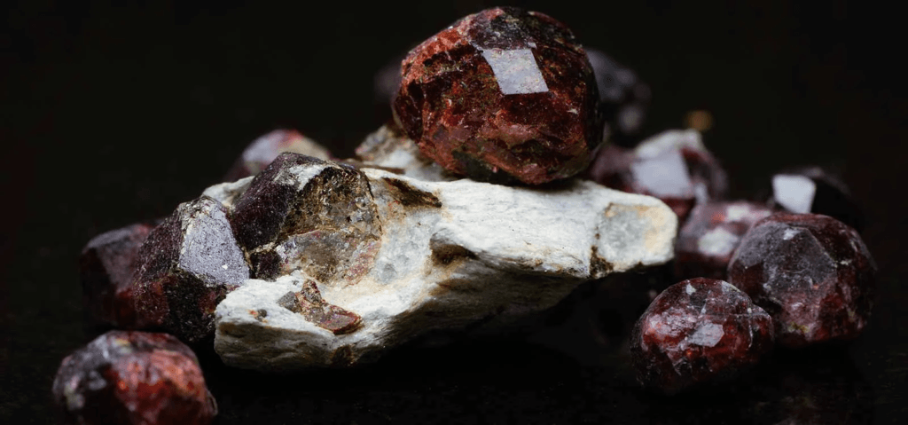 Garnet Gemstone Strength Beauty